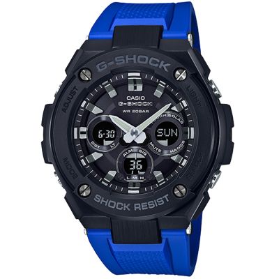 CASIO卡西歐G-SHOCK多功能運動錶 太陽能 GST-S300-2A1