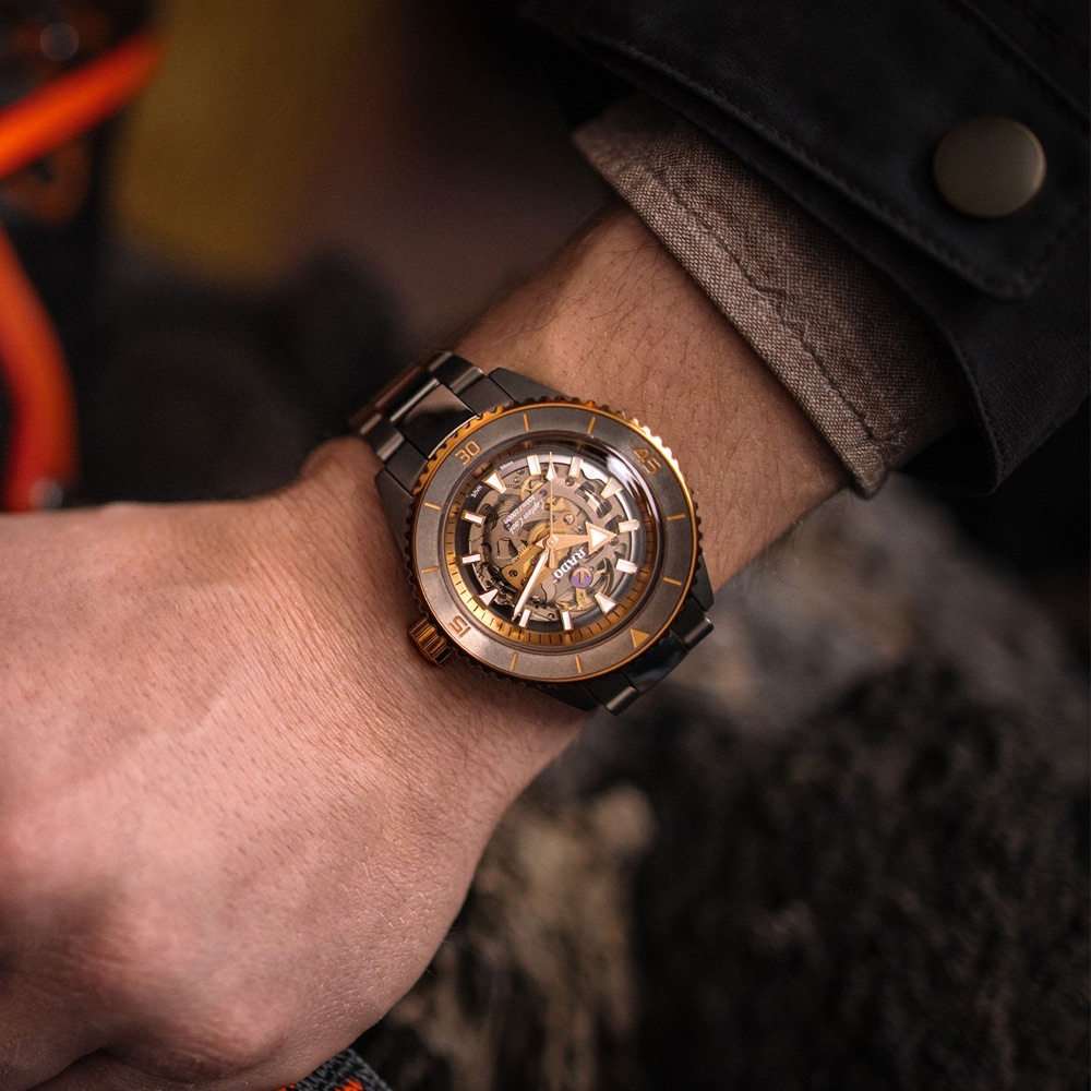 RADO 雷達官方授權Captain Cook 庫克船長300米高科技陶瓷潛水腕錶