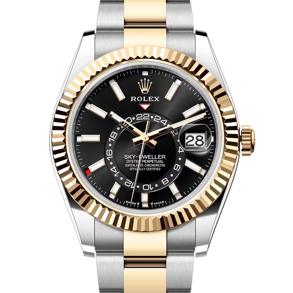 Rolex 勞力士336933 天行者黑面Sky-Dweller 42mm 版帶| ROLEX 勞力士