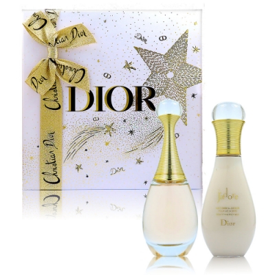 DIOR 迪奧J'ADORE 香氛美體組(J'adore 淡香精50ml+J'adore金萃