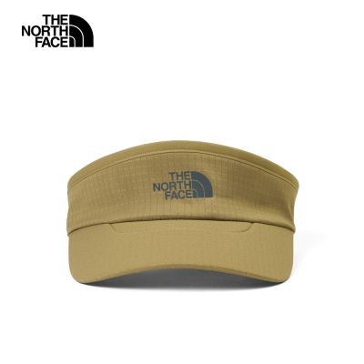 【The North Face 官方旗艦】北面男女款綠色DWR防潑水運動帽｜8A2G2EL