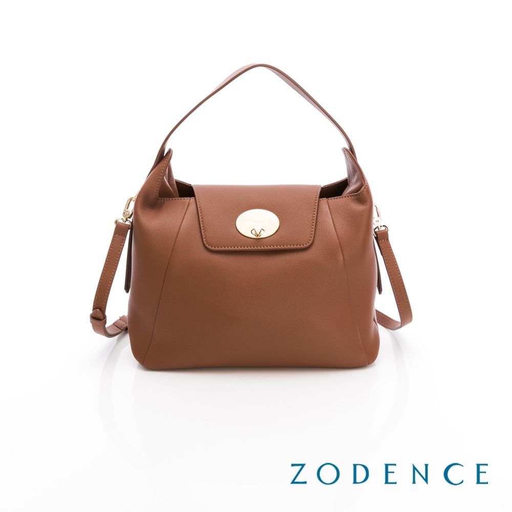 ZODENCE VALORA進口真皮商務休閒手提肩背包-大-多色