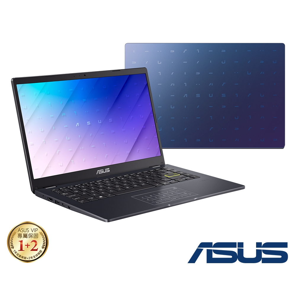 ASUS E410MA 14吋筆電(N4020/4G/64G eMMC/Win 11 Home S/Laptop/夢想藍