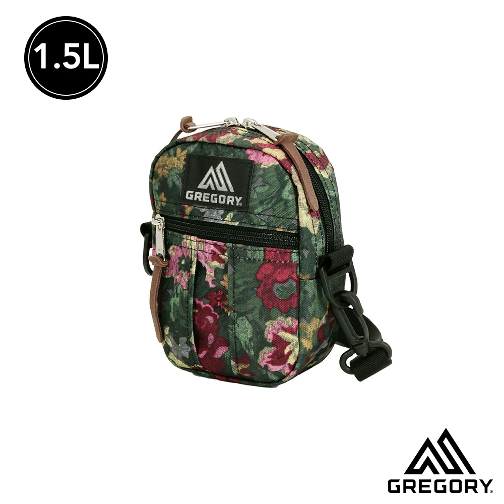 Gregory 官方旗艦 1.5L QUICK POCKET 斜背包 花園油彩