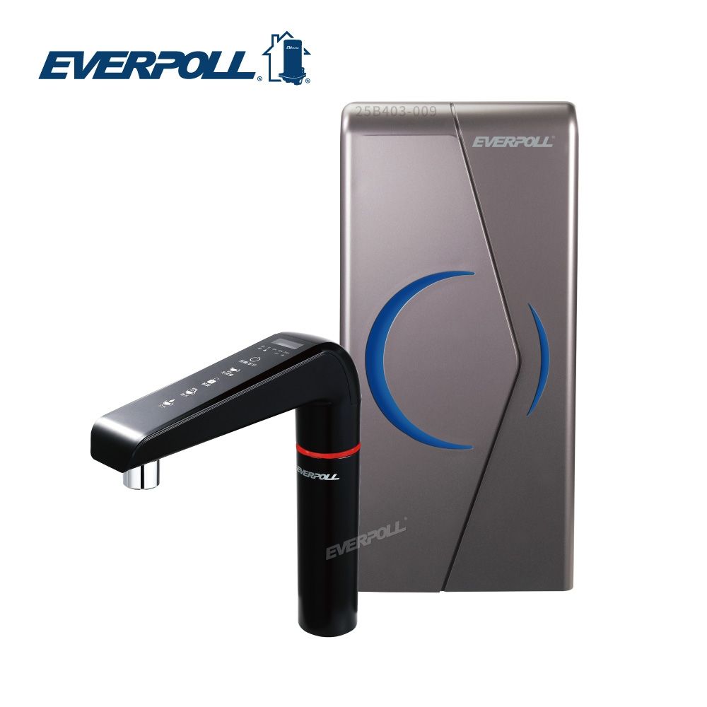 【EVERPOLL】智能櫥下型雙溫UV觸控飲水機(EVB-298-E)
