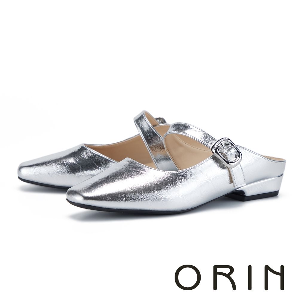 MAGY OIRN CHOiCE TAS 真皮/蝴蝶結/拼接/流蘇/穆勒/樂福/休閒/跟鞋 多款任選 (F銀色)