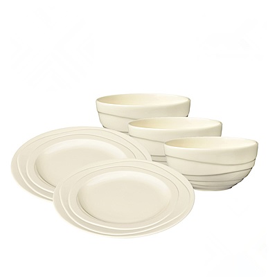 英國Jamie Oliver波浪紋設計餐具(5件組) 碗盤組| Yahoo購物中心