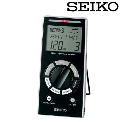 『SEIKO 精工』電子節拍器 SQ200 學校、社團、音樂老師指定使用 / 公司貨
