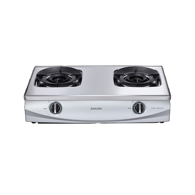 SAKURA櫻花牌 (全省安裝)櫻花雙口雙炫火台爐(與G-5902AS同款)瓦斯爐天然氣G-5902ASN