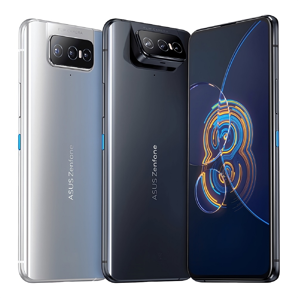 ASUS華碩】 ZenFone 8 Flip ZS672KS 6.67吋(8G/256GB)晶礦黑【原廠認證