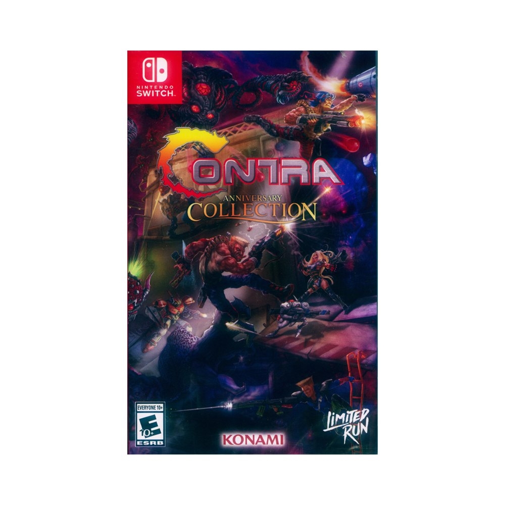 魂斗羅週年慶合輯Contra Anniversary Collection - NS Switch 英日文美