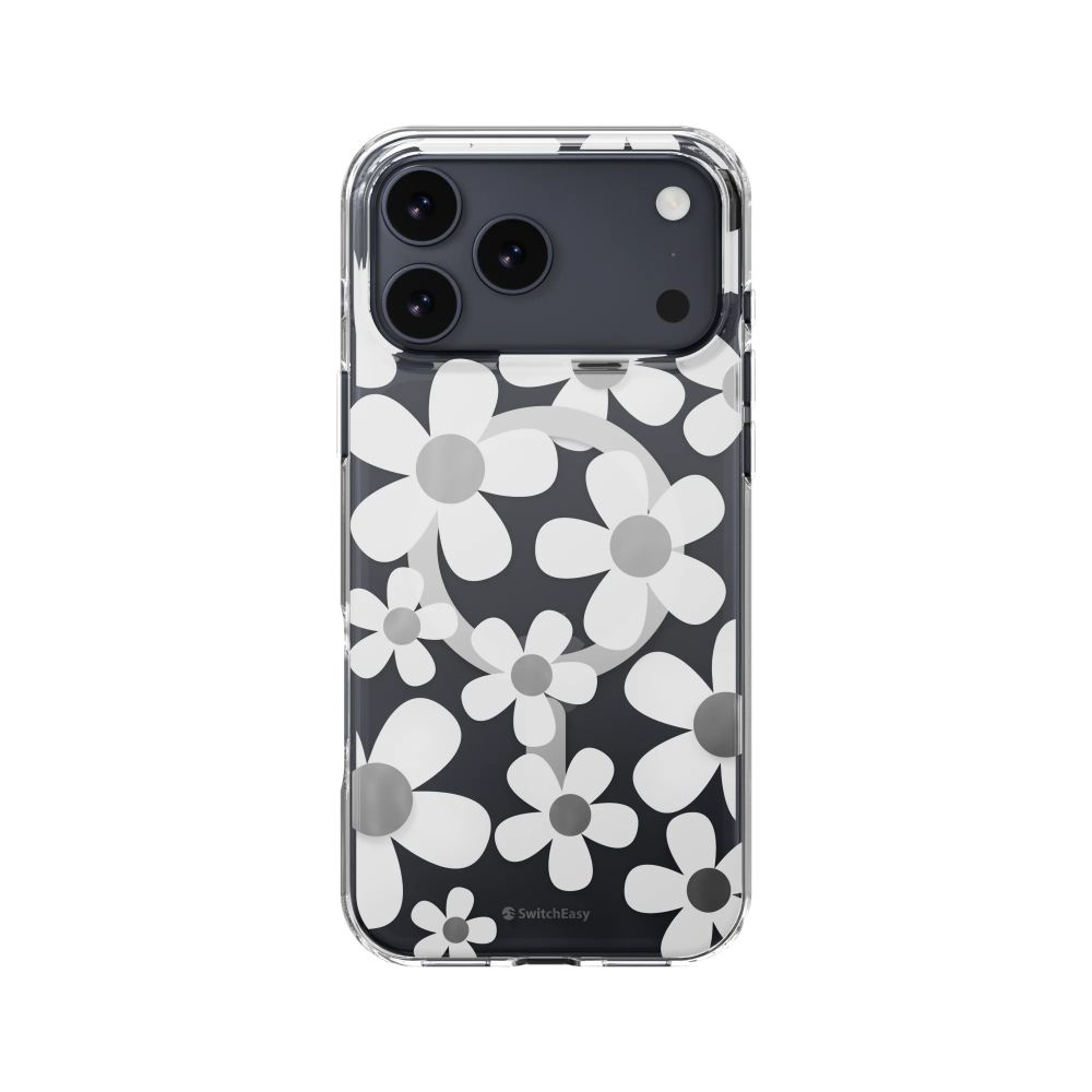 【SwitchEasy】 Fleur 花卉系列防摔殼 iPhone 17 系列 (支援MagSafe） (白色-MagSafe)