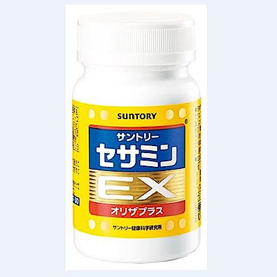 【SUNTORY三得利 】 芝麻明EX (30日份/90錠) (加贈三得利系列商品隨身包隨機x1)