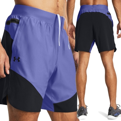 【UNDER ARMOUR】男 Peak Woven Hybrid 短褲 1383348-561