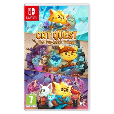 【任天堂 Nintendo】Switch 貓咪鬥惡龍 三部曲 國際版支援中文