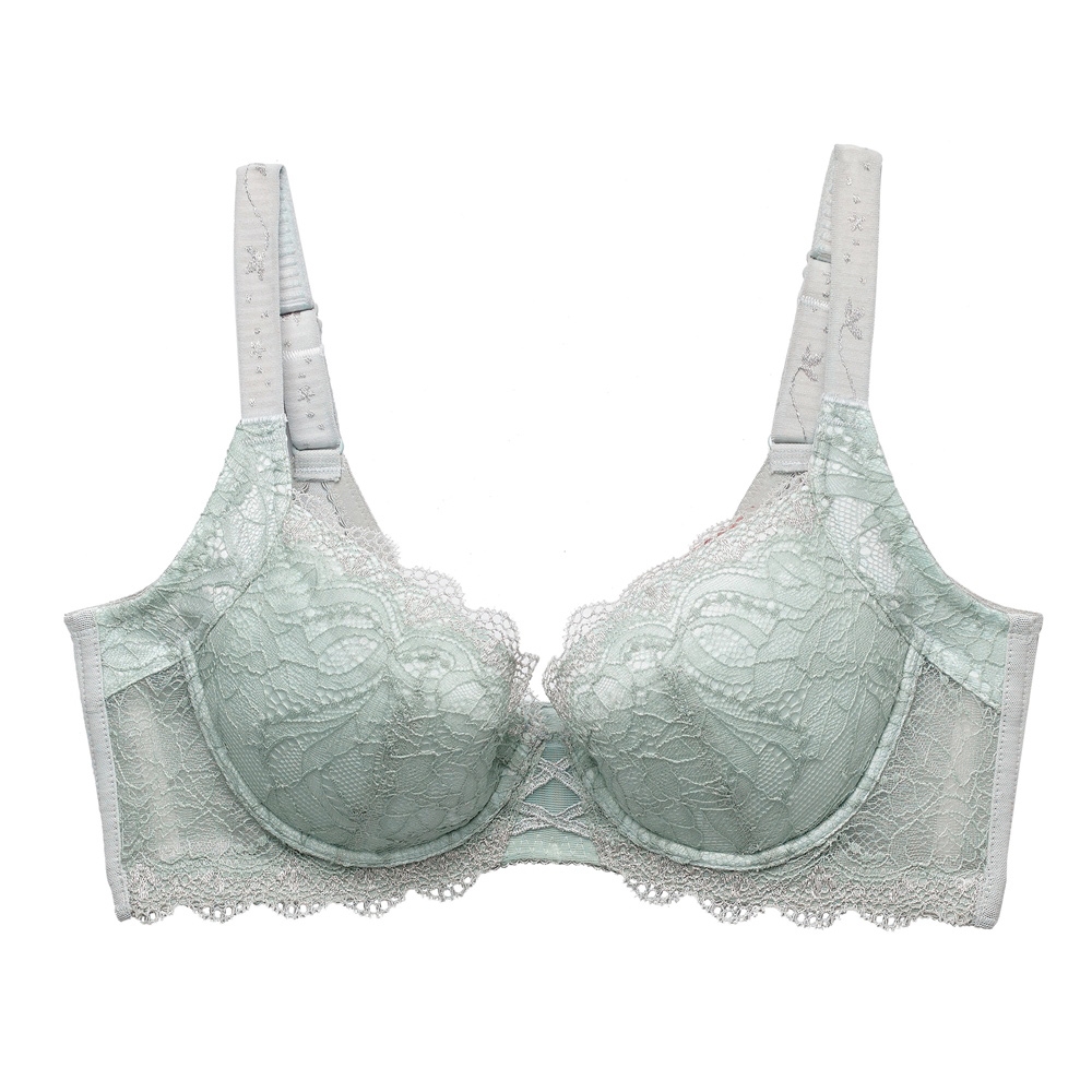 華歌爾-摩奇X-大V美背-魔翼胸罩DEF90罩杯內衣(嫩芽綠) ZB4690F5