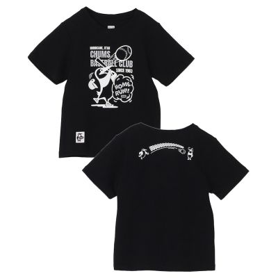 CHUMS Baseball Club T 童 短袖上衣 黑色 CH211457K001