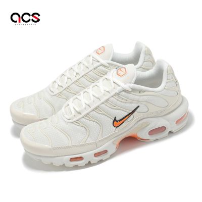 Nike 休閒鞋 Air Max Plus 男鞋 米白 橘 氣墊 復古 緩震 DM0032-019