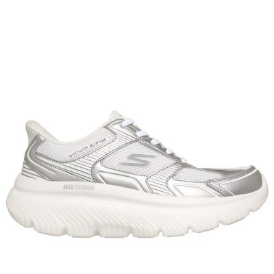 Skechers 思克威爾 Max Cushioning Hyper Burst [125882TPE]男 健走鞋 白銀