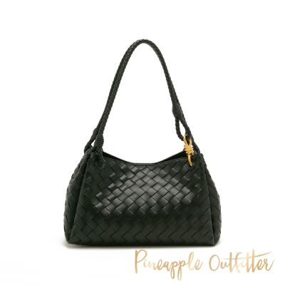 Pineapple-Outfitter-空氣感菱格手提包-黑色