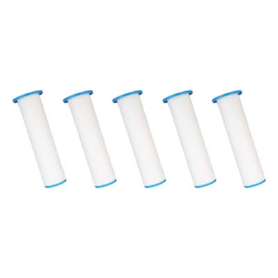 Reddot紅點生活 按摩增壓過濾止水三檔蓮蓬頭-加贈PP濾心5入(共6芯)