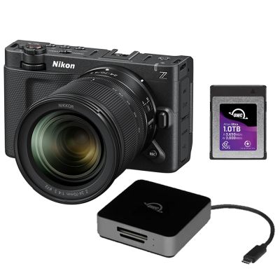 Nikon 尼康 Nikon ZR Z R + 24-70mm 變焦鏡組 公司貨 + OWC Ultra 1TB CFexpress 4.0 記憶卡 + OWC CFexpress B型 SD雙槽讀卡機