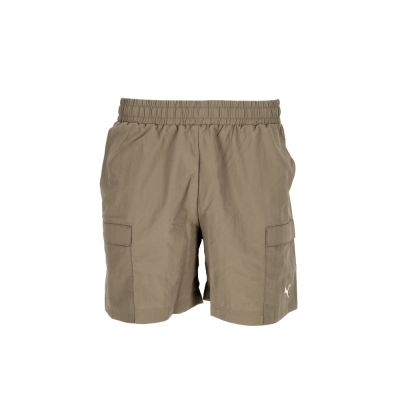 Puma 流行系列ESS 男款 棕綠色 歐規 工裝 6吋 運動 休閒 短風褲 62965683