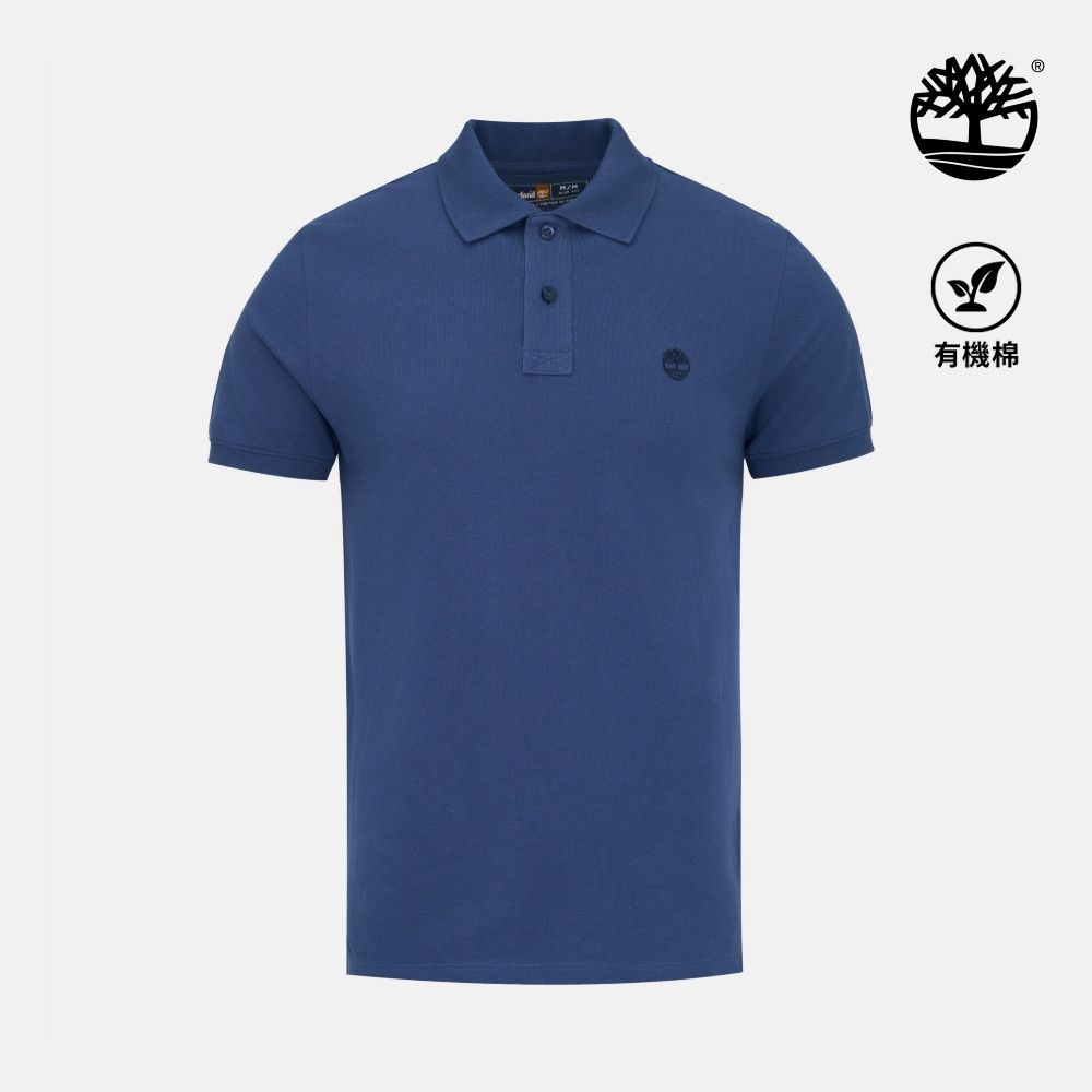 Timberland官方旗艦 精選休閒短袖Polo衫 男款(多款任選) (B.男款藍色)