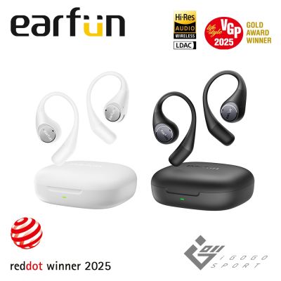 EarFun Open Jump 開放式藍牙耳機-白色
