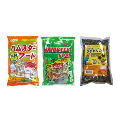 BELGIUM-愛鼠主食 600g/BELGIUM-愛鼠主食 600g/BELGIUM-小粒葵花子 580g x(3入組)