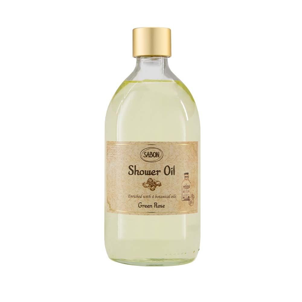 SABON 以色列綠玫瑰沐浴油(500ml)_國際航空版