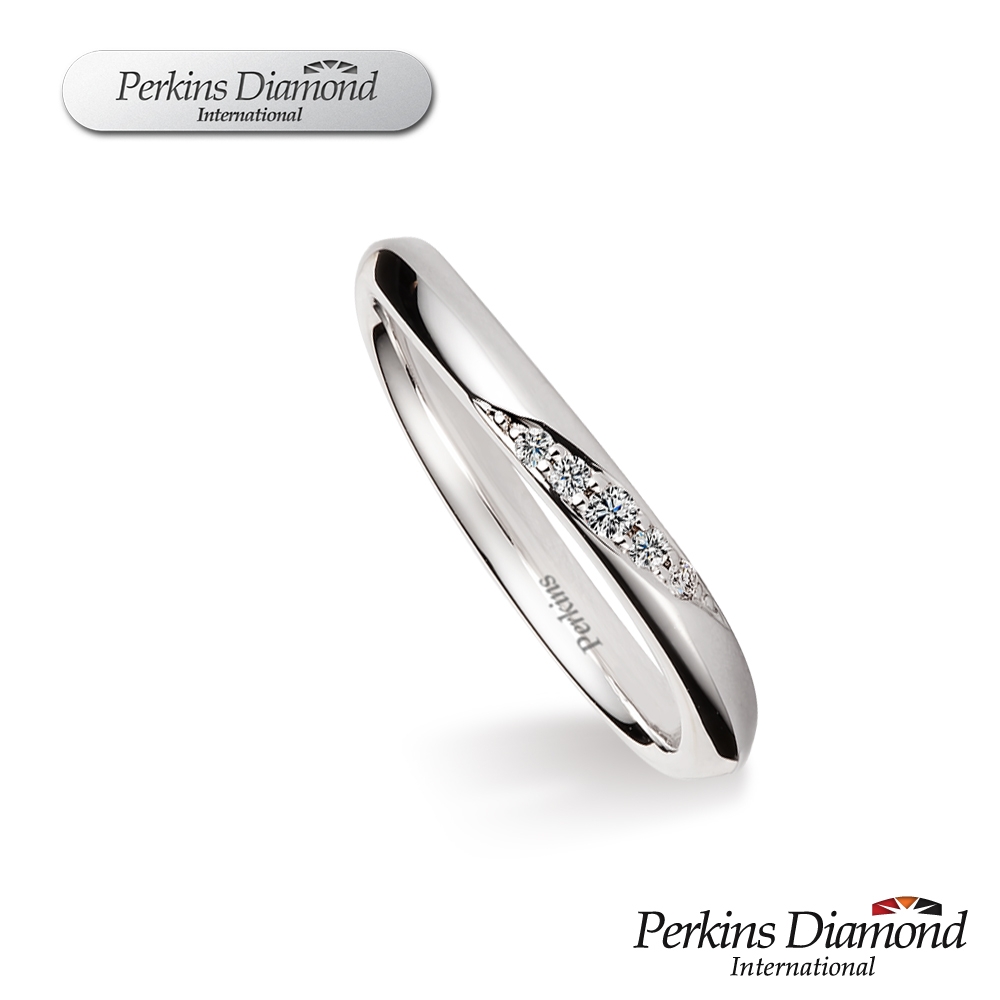 PERKINS 伯金仕 - 幸運系列 PT950 鉑金女戒 結婚對戒