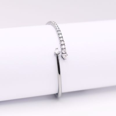 SWAROVSKI 施華洛世奇 Sublima 手鐲 鍍黑鉻色