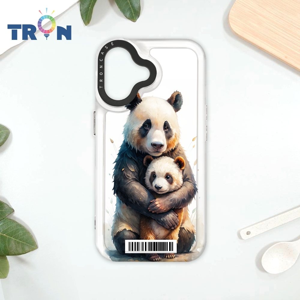 TRON IPhone 16 大小動物們1 防摔太空載具殼 透黑 軟硬 手機殼