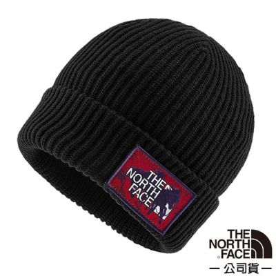 【The North Face】聯名款 SALTY LINED BEANIE 立體針織保暖毛帽 8CGZ-GF4 宇宙黑