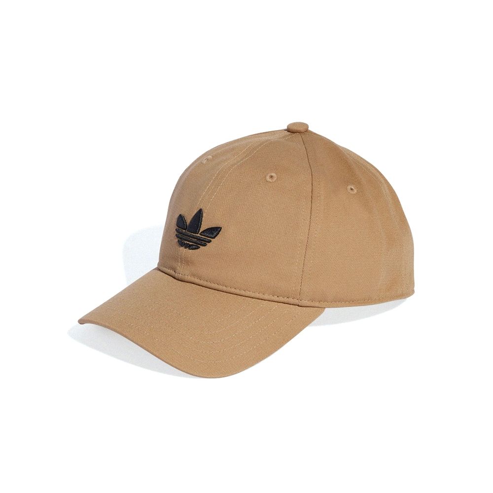 Adidas Baseball CAP AC 卡其色一體成型帽簷D 型扣環帽子棒球帽JY5064