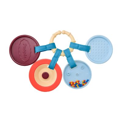 日本People-小圓盤手指刺激玩具(6個月起/寶寶觀察系列)