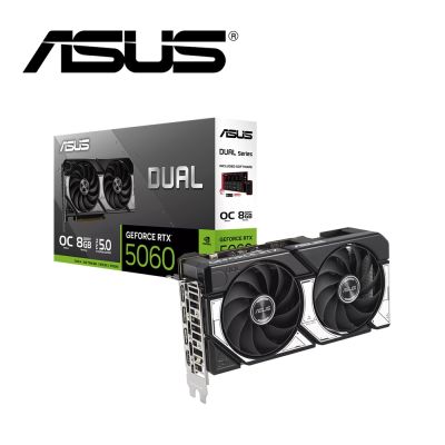 華碩 DUAL-RTX5060-O8G-A 顯示卡+華碩 TUF Gaming P1 滑鼠墊