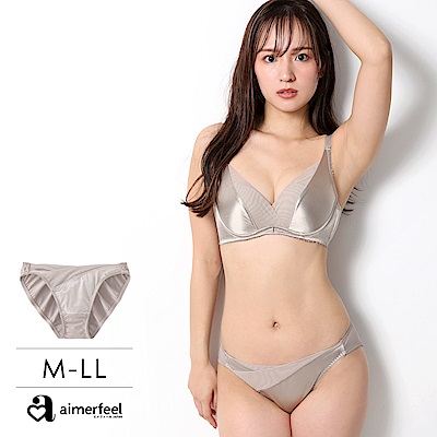 aimerfeel 亮澤緞面三角內褲-1650521-MO