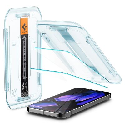 Spigen Google Pixel 10/10 Pro/10 Pro XL Glas.tR EZ Fit-快易貼 保貼 保護貼 螢幕保護貼 (透明 含快貼板:2入)