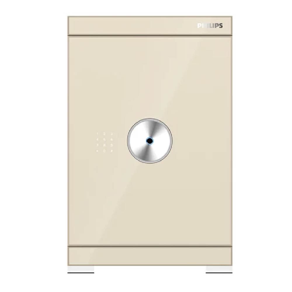 PHILIPS 飛利浦 Smart Safes 智能 WIFI 互聯 保險櫃 (指紋/密碼 /機械鑰匙) /台 SBX602-8C-淺霞金