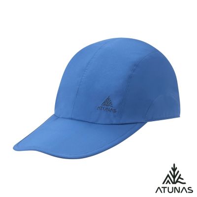 【ATUNAS 歐都納】GORE-TEX PACLITE折疊便帽A1AHHH02N靛藍/防曬/遮陽帽/鴨舌帽/超輕透氣/防水