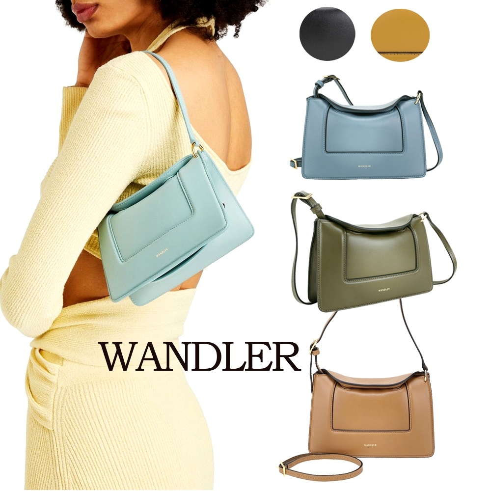 WANDLER Penelope 迷你 多背法側肩背/斜背掀蓋包-多色 Celine平替款 義大利精品