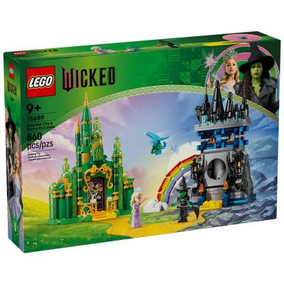 樂高LEGO 魔法壞女巫系列 - 75689 翡翠城和基亞莫柯城堡