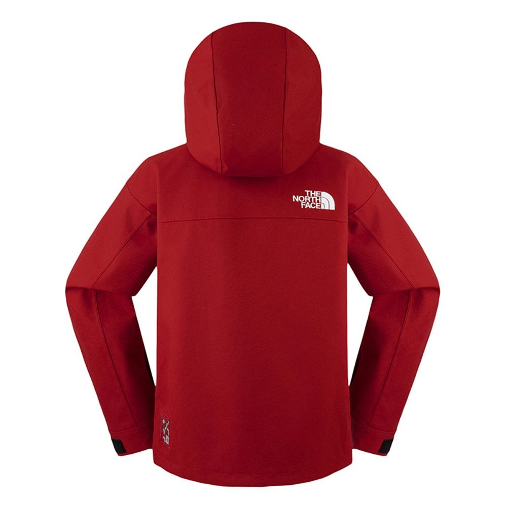 The North Face 官方旗艦】新年款-北面男款紅色DRYVENT防水衝鋒衣