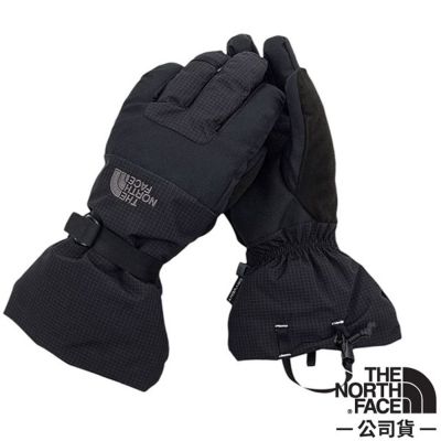 【The North Face】Montana 防風防水保暖手套.機車手套/HEATSEEKER保暖纖維填充/ 8GDA-JK3 宇宙黑