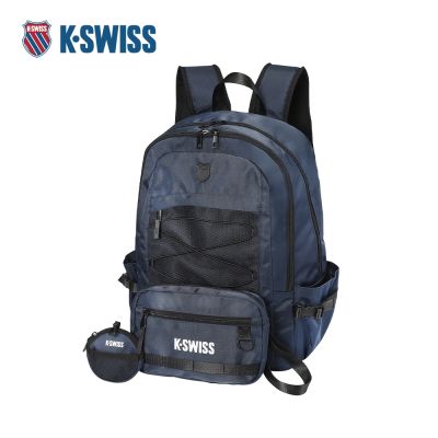 K-SWISS 雙肩包 26SS BACKPACK 1 後背包 男包女包 藍色 BG781-400