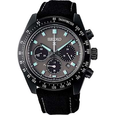 SEIKO 精工 Prospex SPEEDTIMER 黑潮夜視 太陽能計時錶SSC923P1/V192-0AH0C