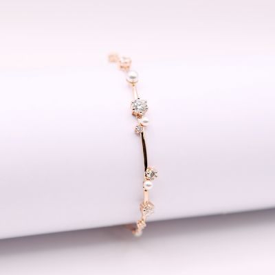 SWAROVSKI 施華洛世奇 Constella 手鏈 鍍玫瑰金色