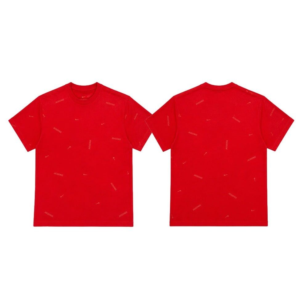 Jacquemus x Nike Short Sleeve T-Shirt 重磅純棉短袖深藍/紅/白HF7112